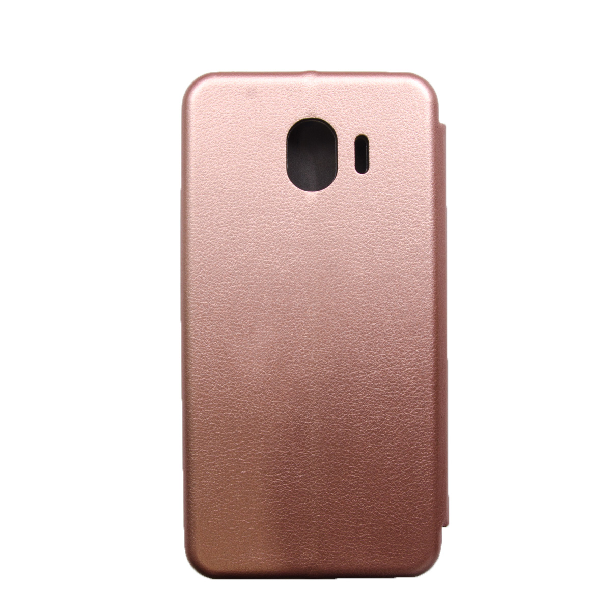 Flip leather for sm-j400f (galaxy j4 2018) roza