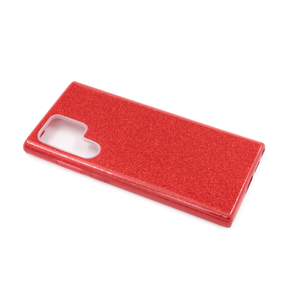 Tpu sparkly shine for sm-s908b (galaxy s22 ultra) red