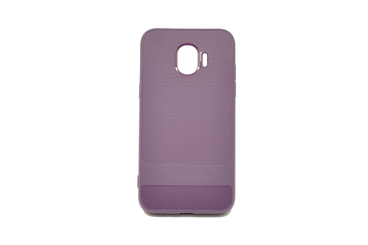 Tpu brushed plus for sm-j250f (galaxy j2 pro 2018) purple