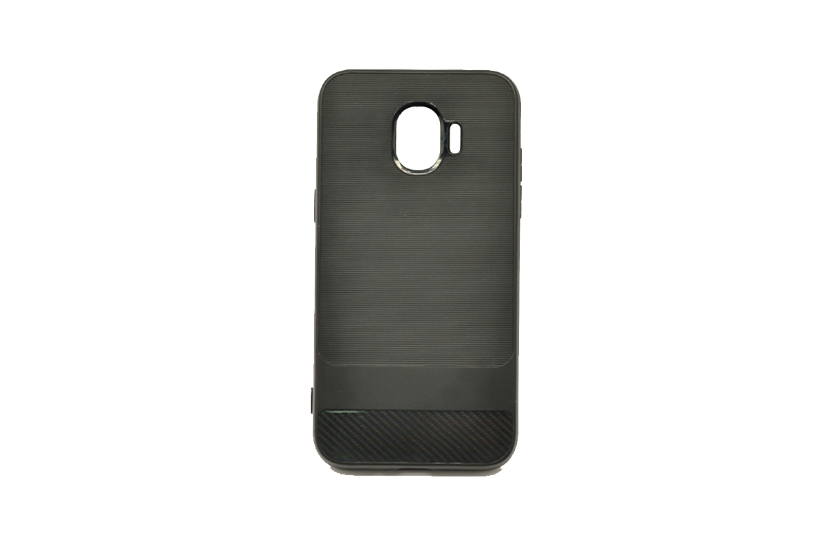 Tpu brushed plus for sm-j400f (galaxy j4 2018) black