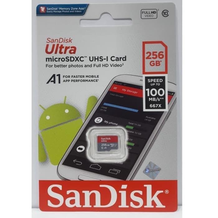SanDisk SDXC Ultra 128GB Micro 100MB/s Class 10 UHS-I
