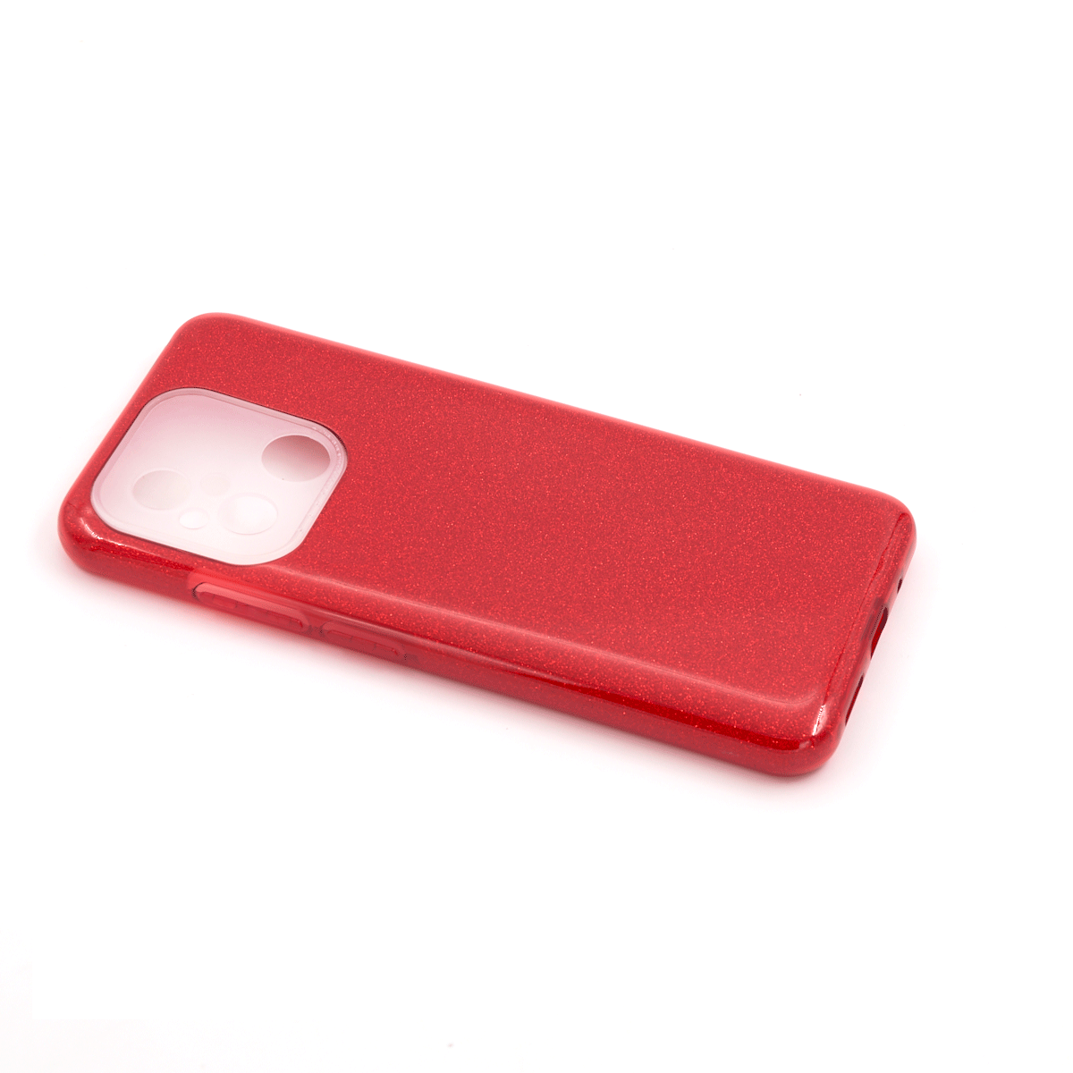 Tpu sparkly shine redmi 12c (red)