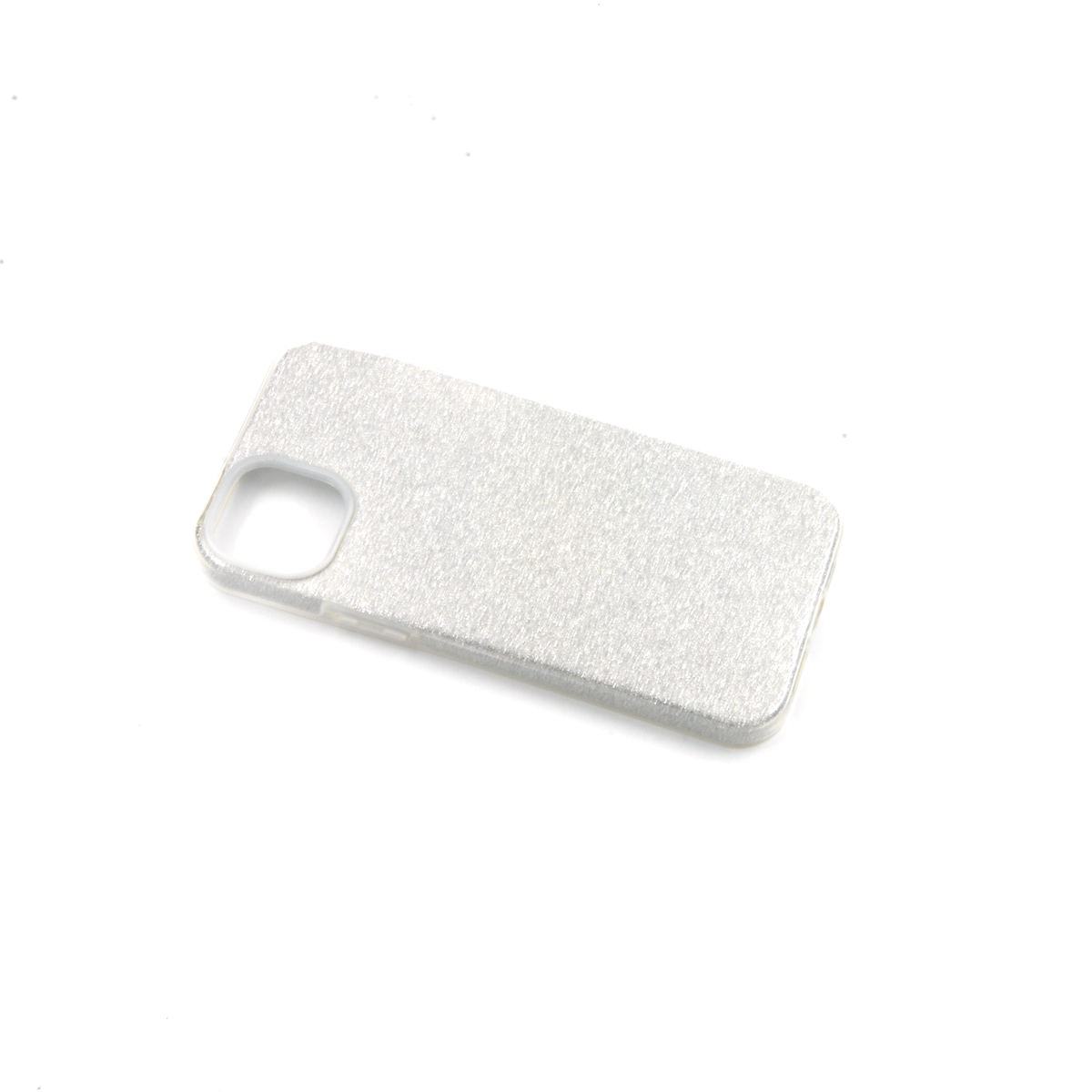 Tpu sparkly shine for iphone 15 plus (6.7") silver