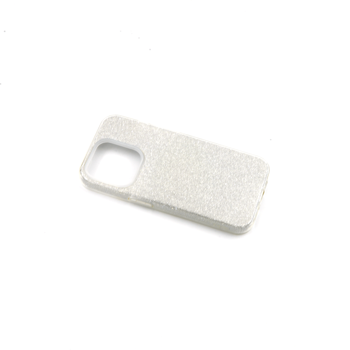 Tpu sparkly shine for iphone 15 pro (6.1") silver