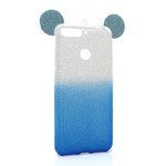 TPU Sparkly MOUSE Y6 2018/Honor 7A (plava)
