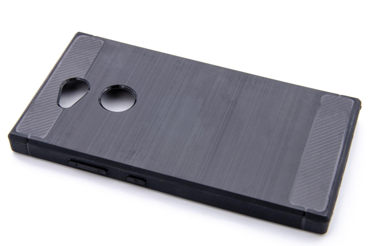 Tpu brushed za xperia l2 (black)
