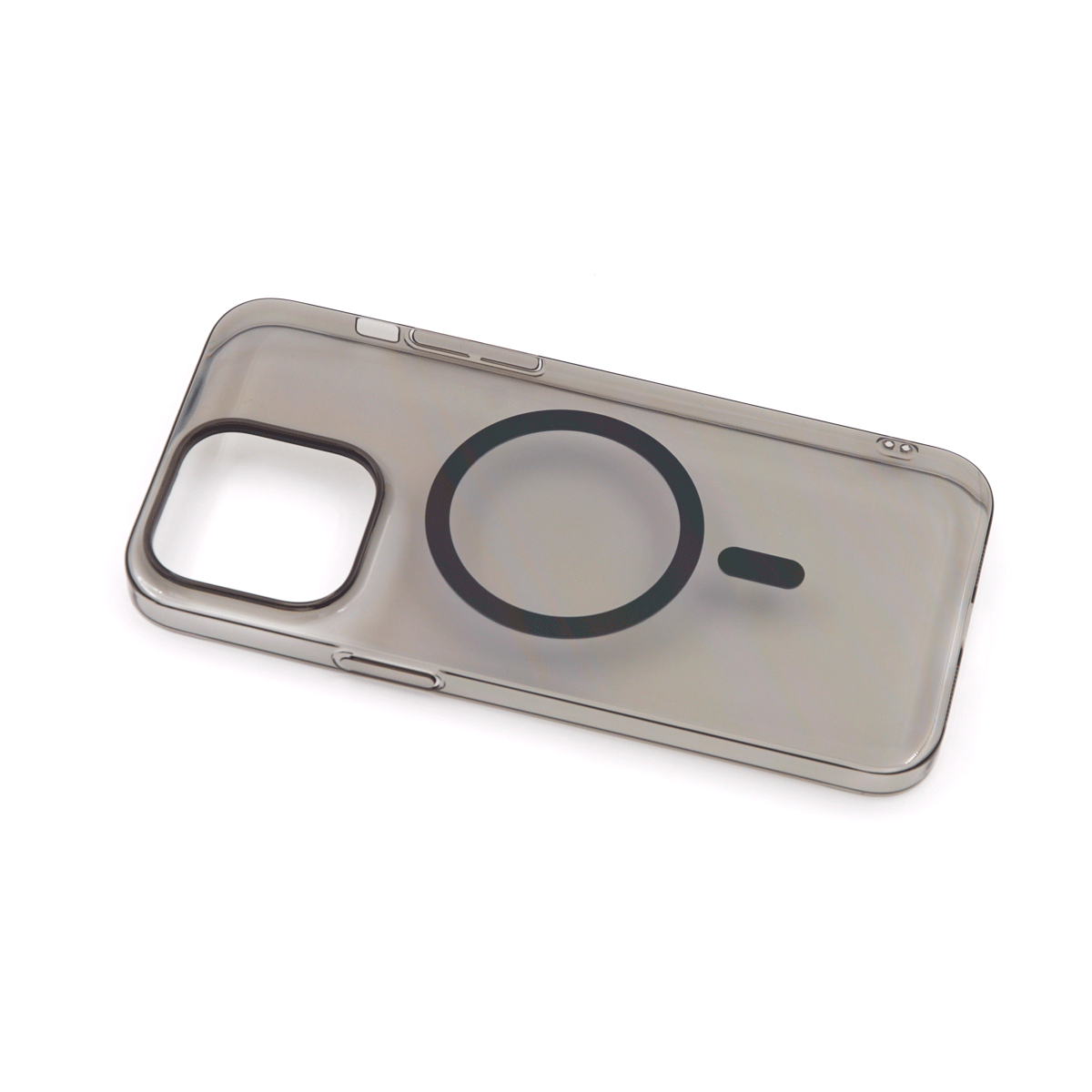 Tpu silhouette magsafe  for iphone 14 pro max (6.7") crna