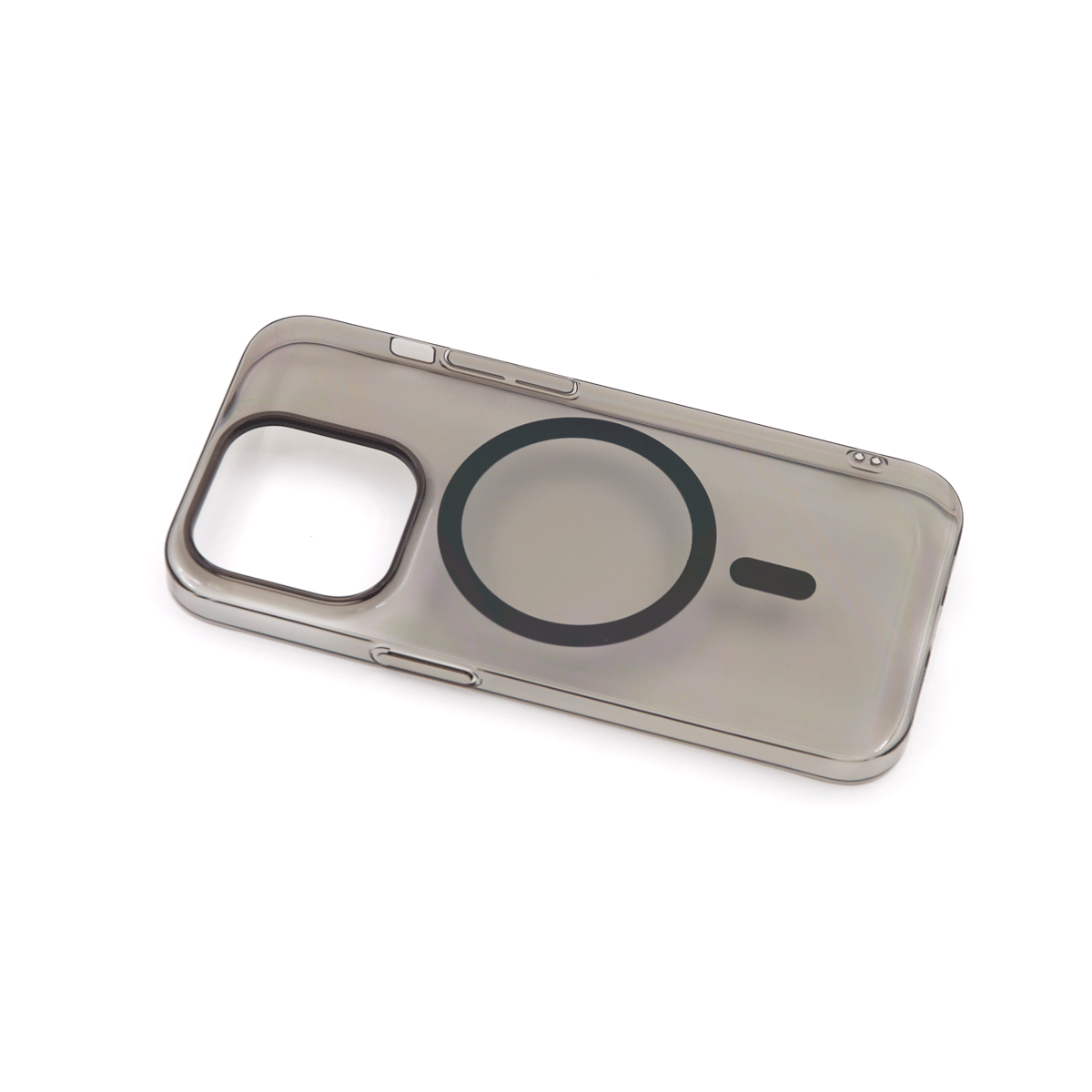Tpu silhouette magsafe  for iphone 14 pro (6.1") crna