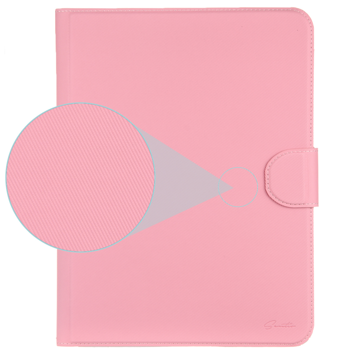 Futrola sveska za tablet univerzalna 2u1 9-10" (roza)