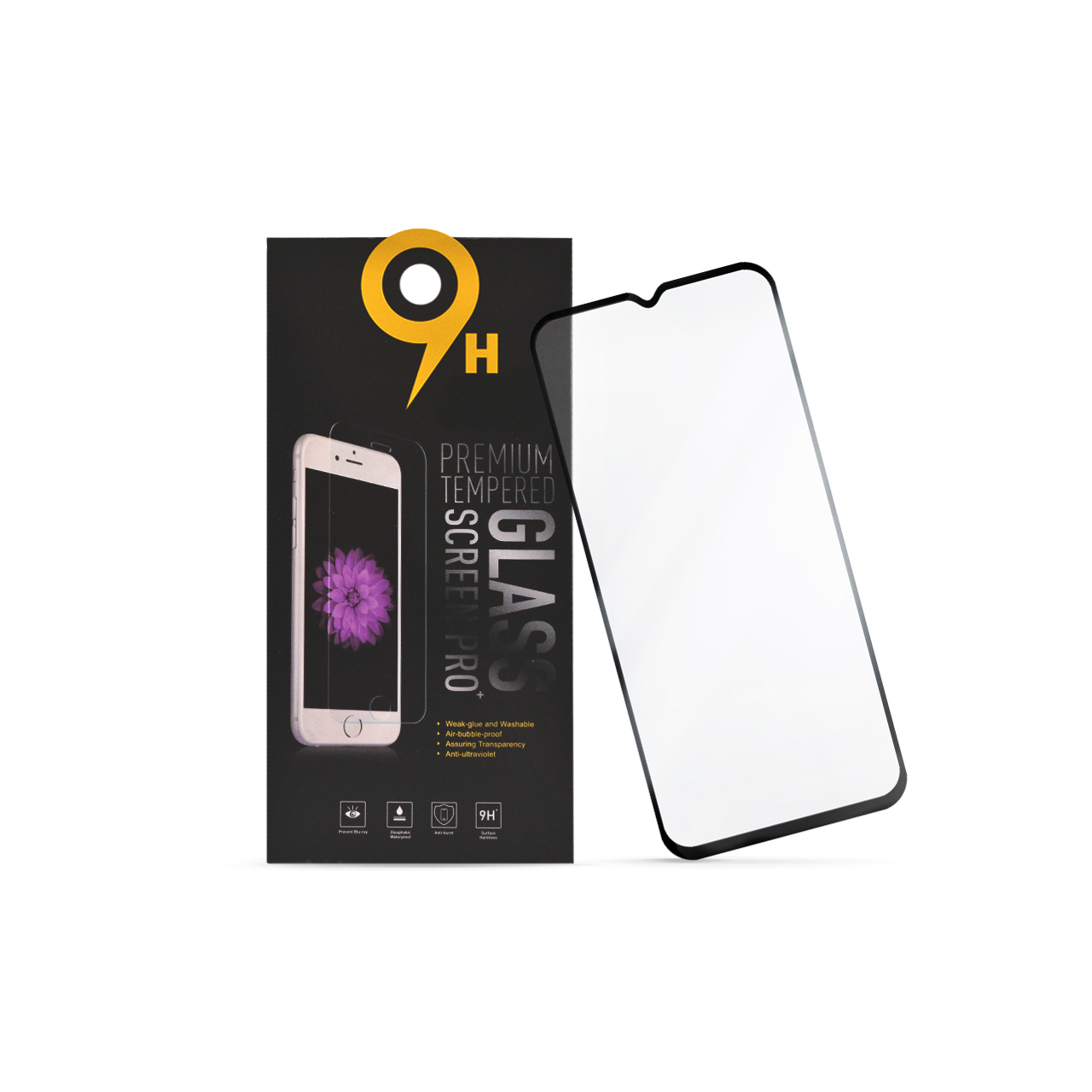 Nalepnica Display-a Glass 2.5D FULL GLUE Honor X5b (black)