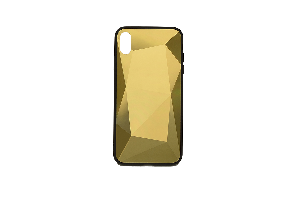 Tpu 3d line za iphone x/xs 5.8" (gold)