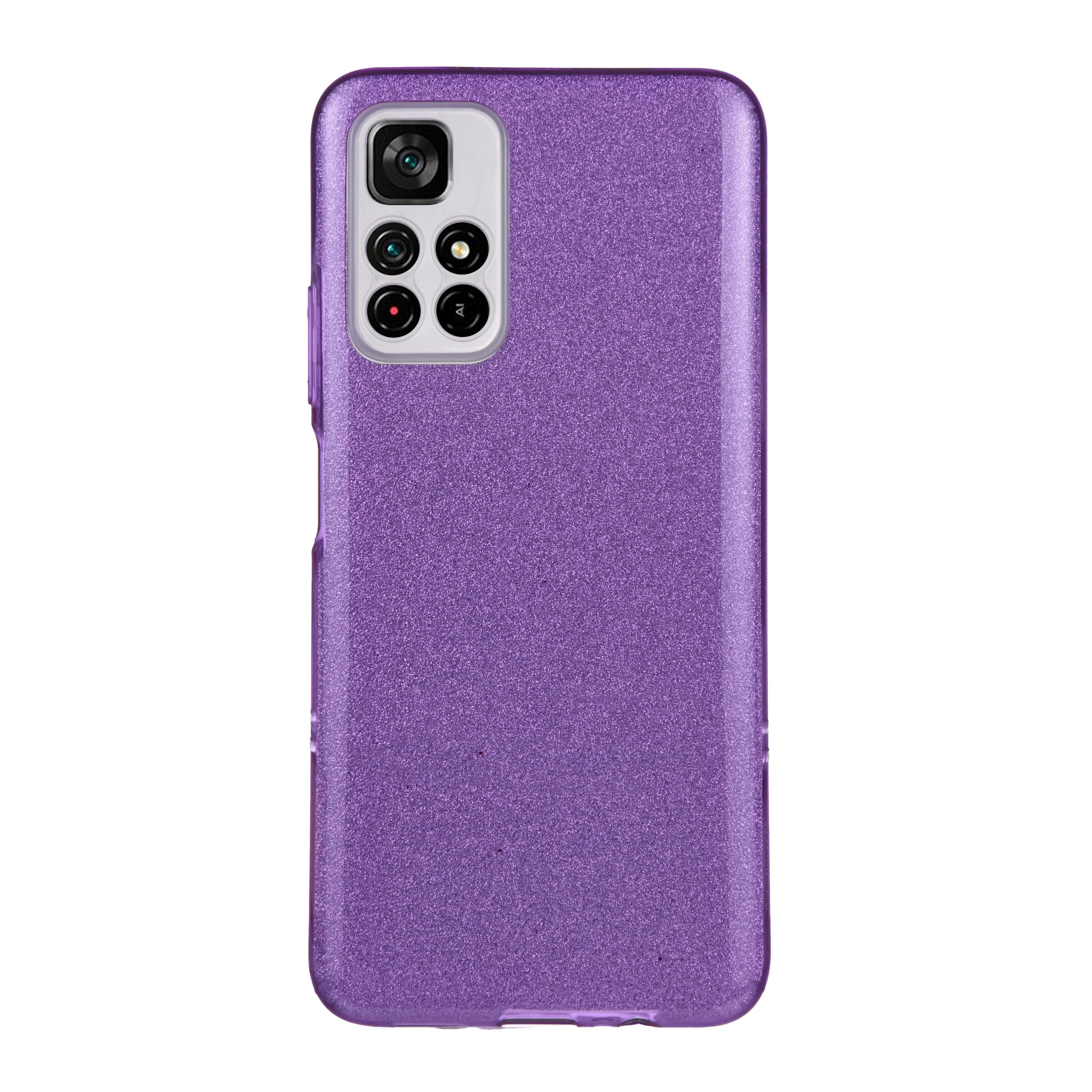 Tpu sparkly shine redmi note 11t 5g/poco m4 pro 5g/redmi note 11 china (purple)