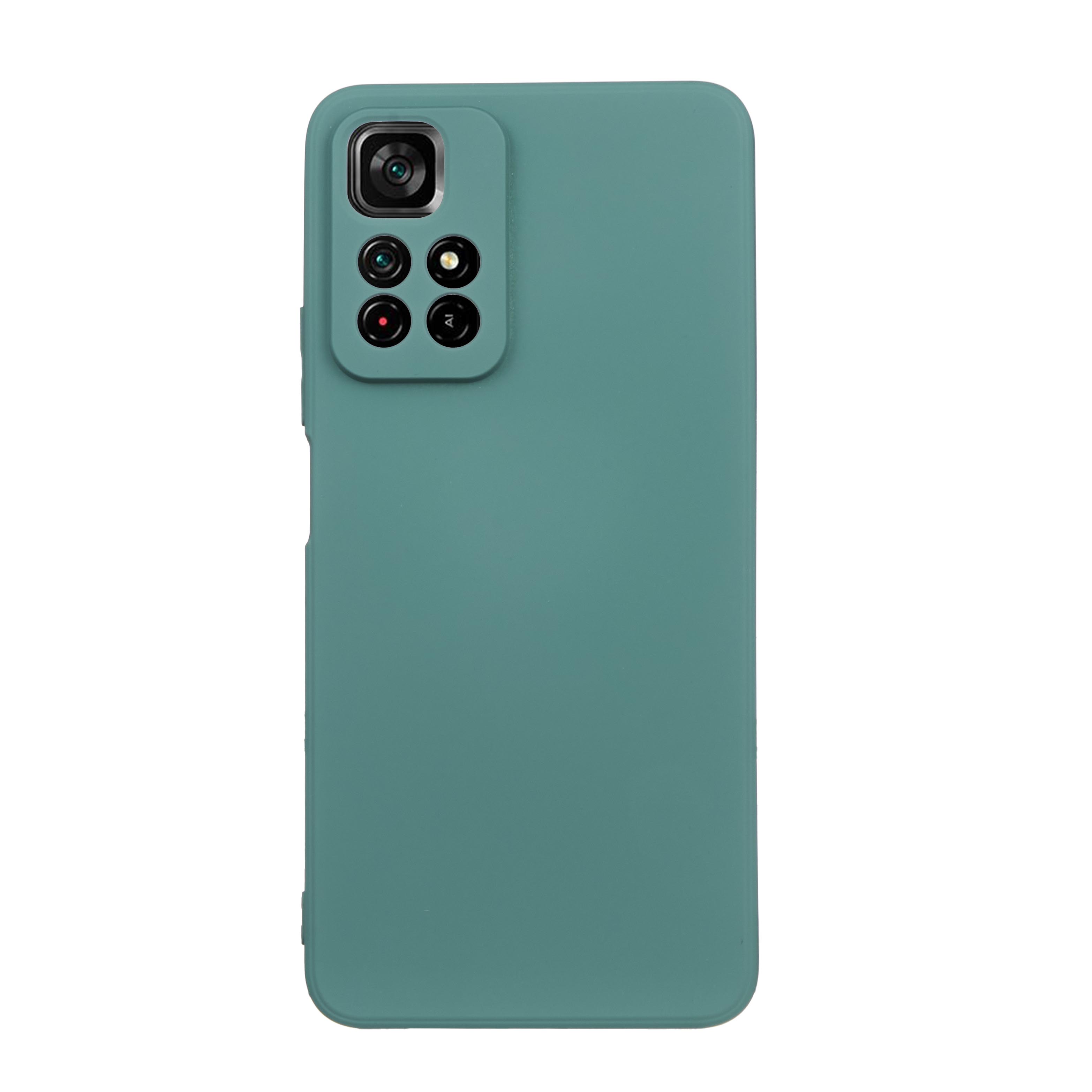 Tpu matte  for redmi note 11t 5g/poco m4 pro 5g/redmi note 11 china (zelena)