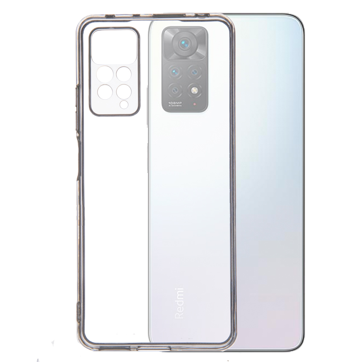 Tpu clear solid for redmi note 11 pro (china)/11 pro plus/poco x4 nfc
