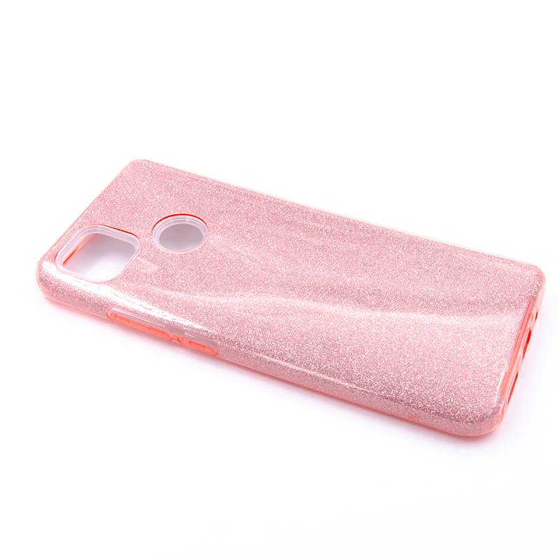 Tpu sparkly shine redmi 9c (pink)
