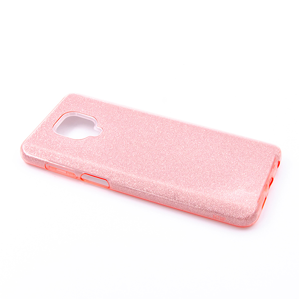 Tpu sparkly shine redmi note 9 pro (pink)