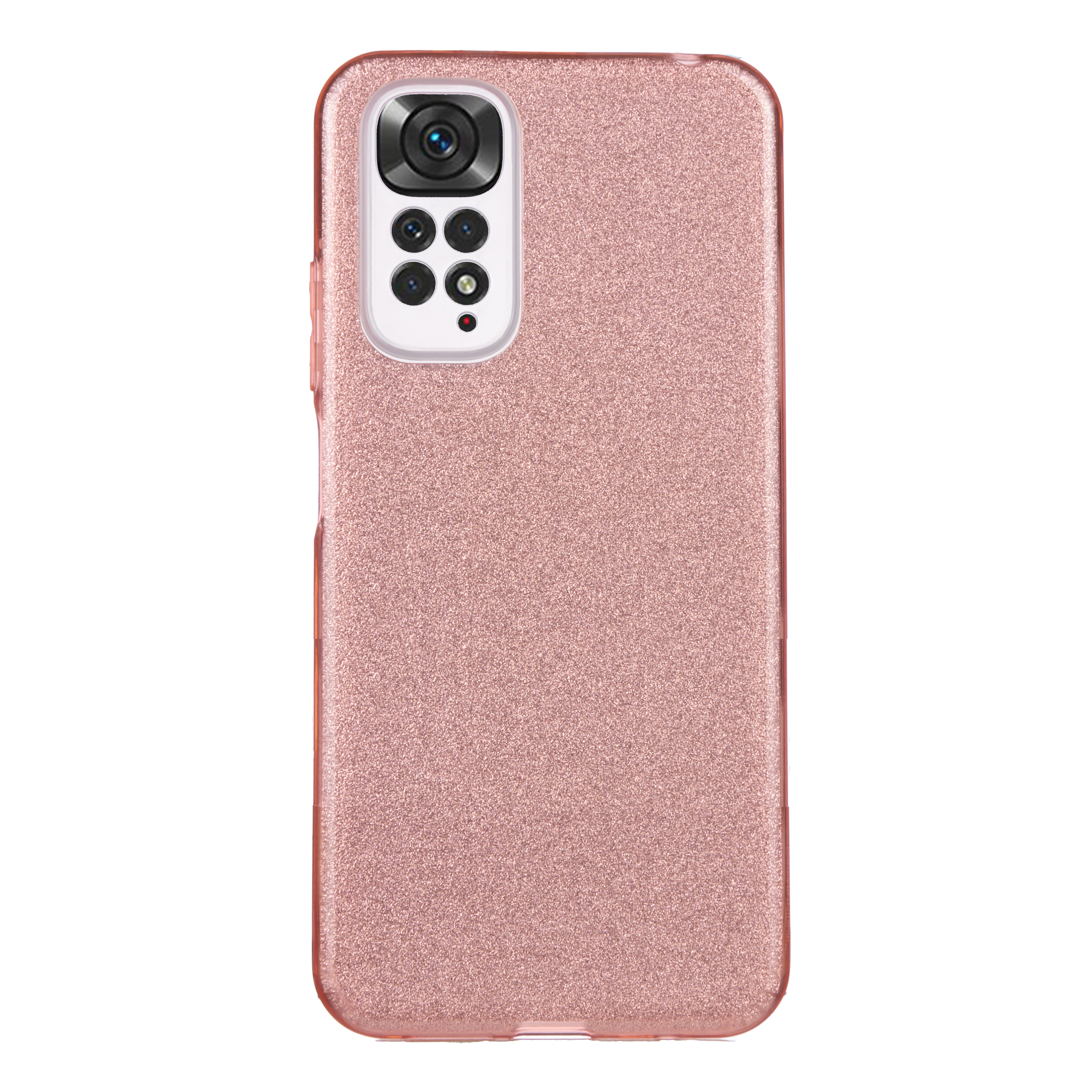 Tpu sparkly shine redmi note 11 (pink)