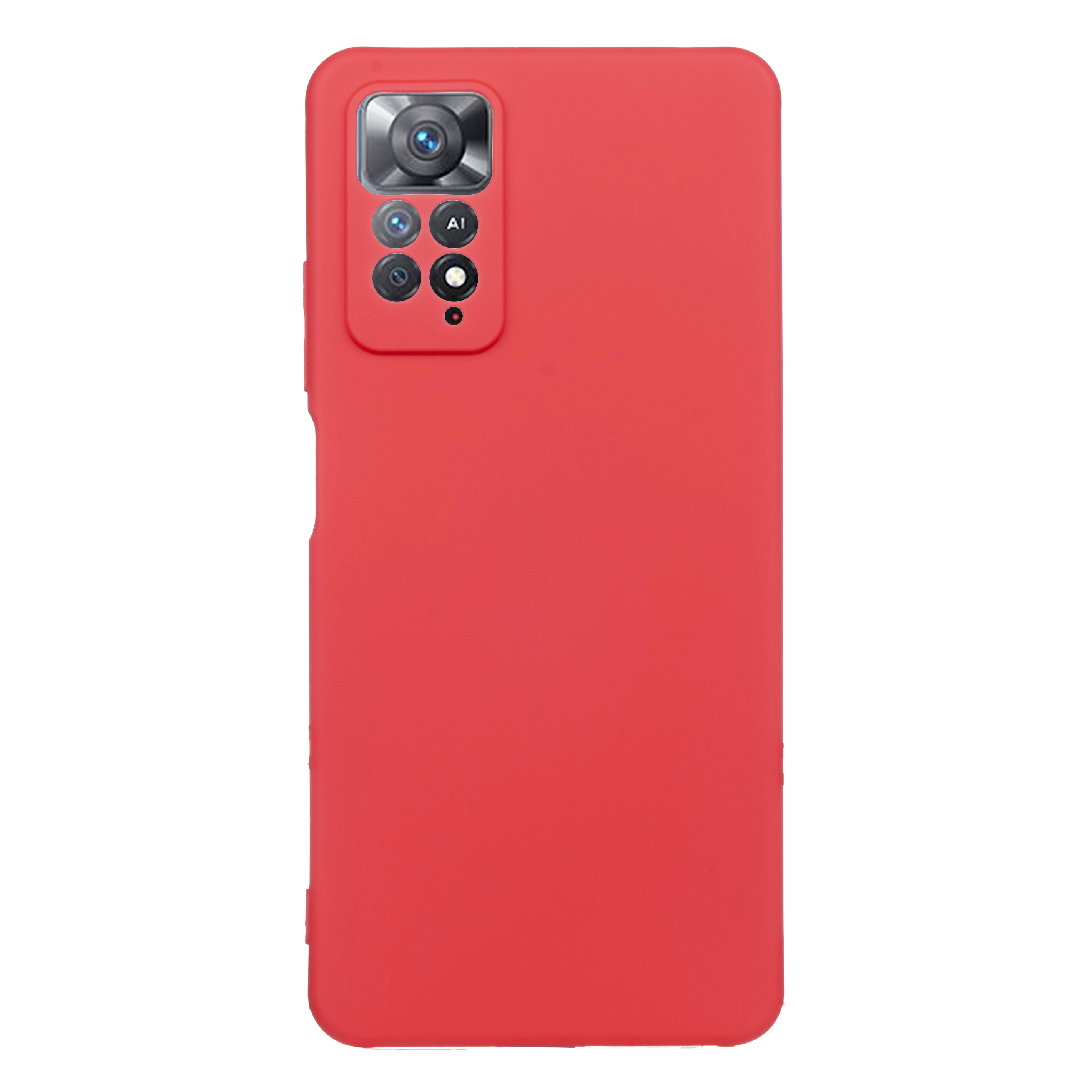 Tpu matte  for redmi note 11 pro 5g/4g/12 pro 4g (crvena)