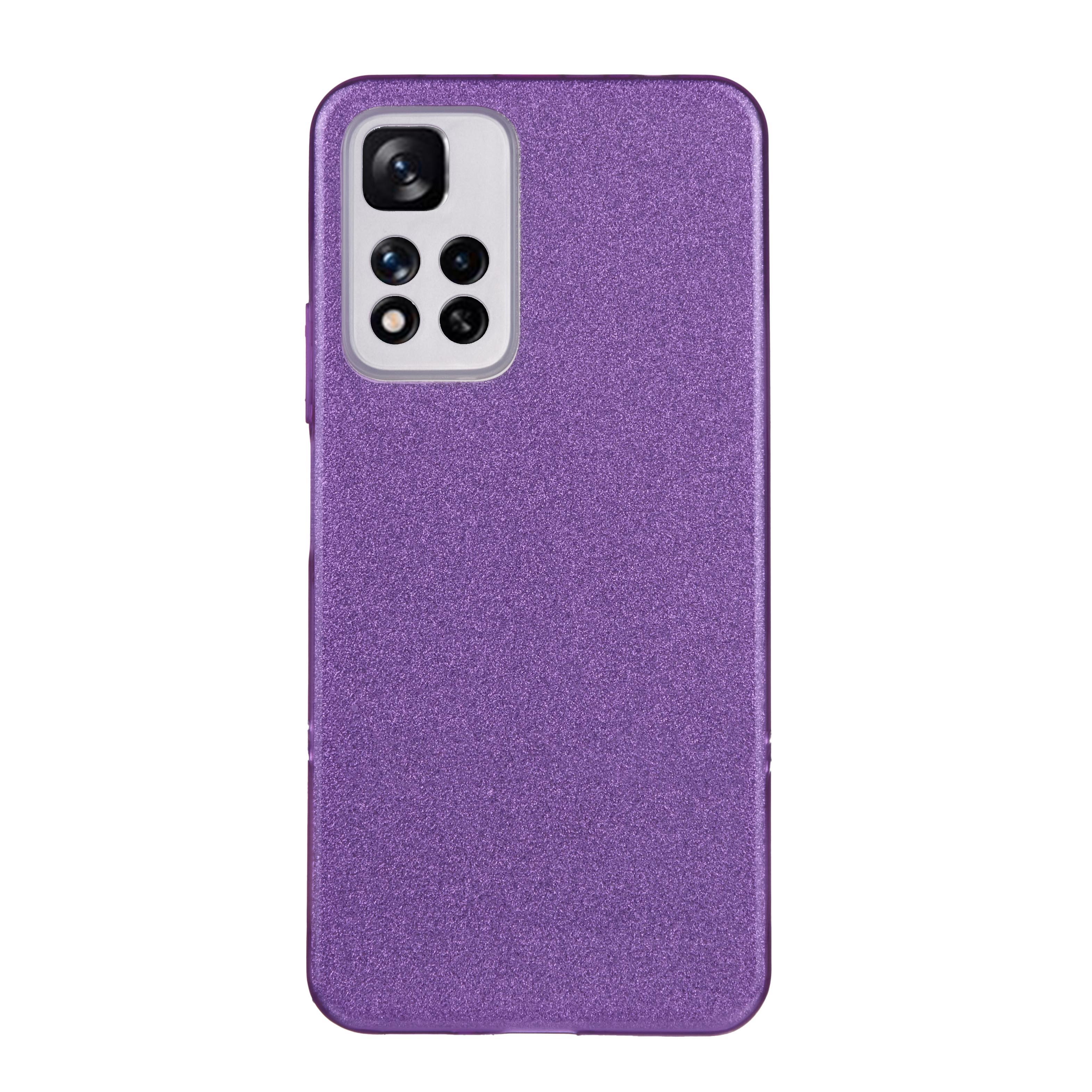 Tpu sparkly shine redmi note 11 pro (china)/11 pro plus/poco x4 nfc (purple)