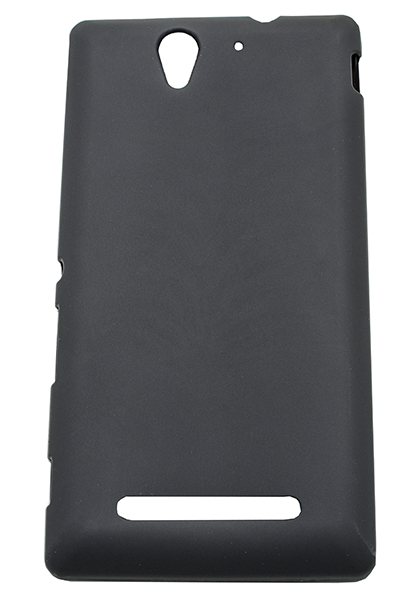 Tpu pudding za xperia c3 (crna)