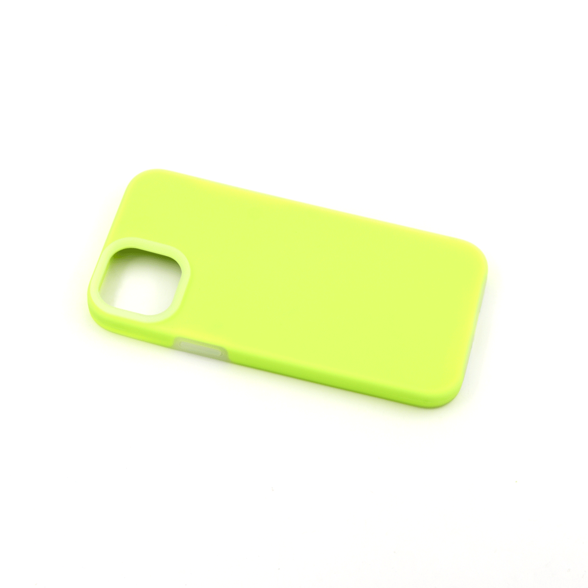 Tpu/pc fluorescent for iphone 15 plus (6.7") zelena